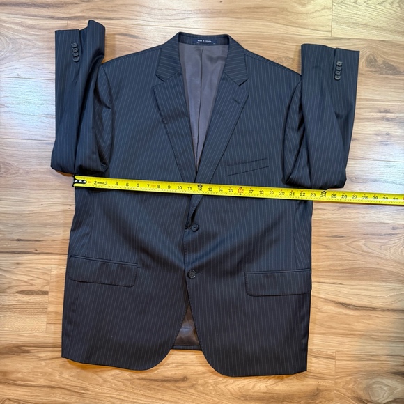 Cremieux Men’s 46S Loro Piana Wool Pinstripe Suit